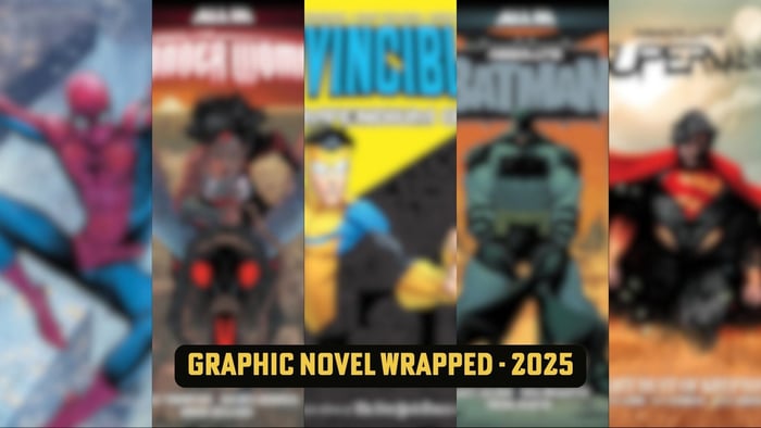 Your 2025 Graphic Novel Wrapped is actually insane! 🤯