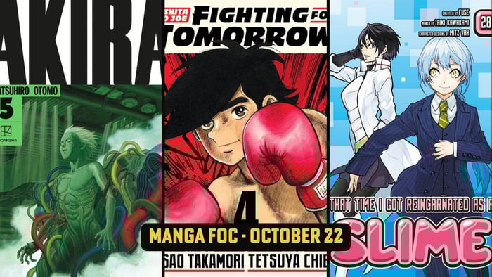Bikes, Boxing Gloves & Slimes are the Building Blocks of this Week's Manga FOC!