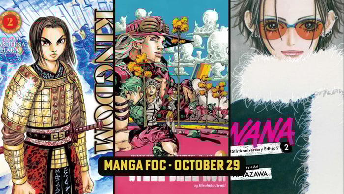 Three CLASSICS are FINALLY HERE in this Week's Manga FOC! 🐎🏰🎸