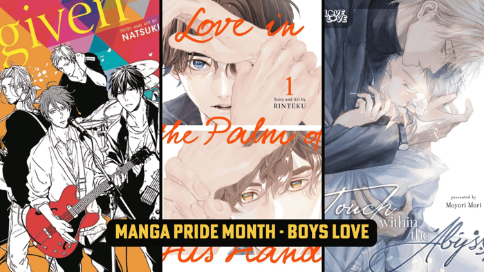 Three BL Manga Recommendations for Pride Month