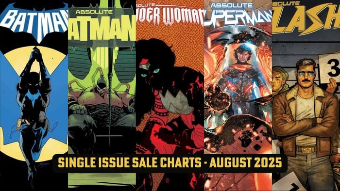 TOP 50 Best-Selling Single Issues in August 2025