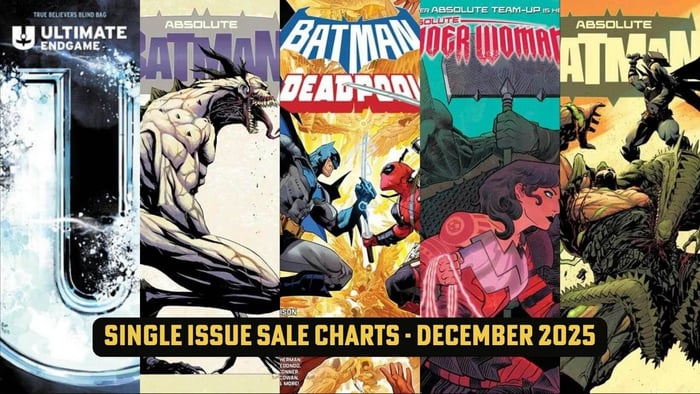 TOP 50 Best-Selling Single Issues in December 2025