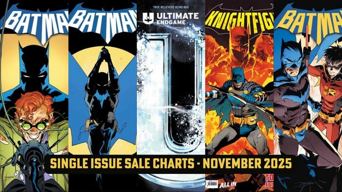 TOP 50 Best-Selling Single Issues in November 2025