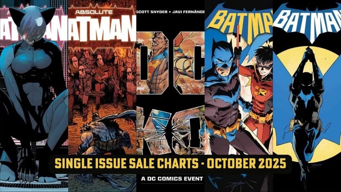 TOP 50 Best-Selling Single Issues in October 2025