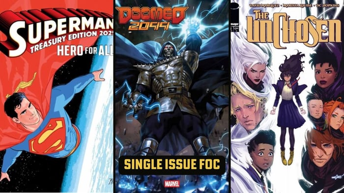 Superman Treasury #1 and Doom Is Riding A Dinosaur 🦖
