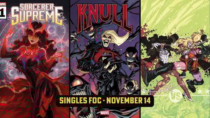 Knull, a Lot of Magic and Other Singles FOC Not to Miss!