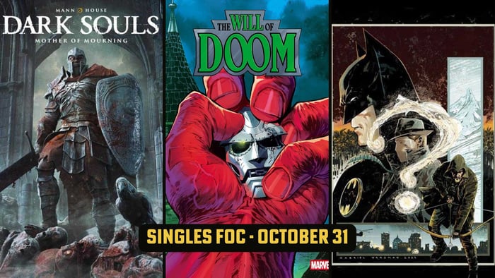 The Will of Doom, DC K.O. and Other Singles FOC Not to Miss!