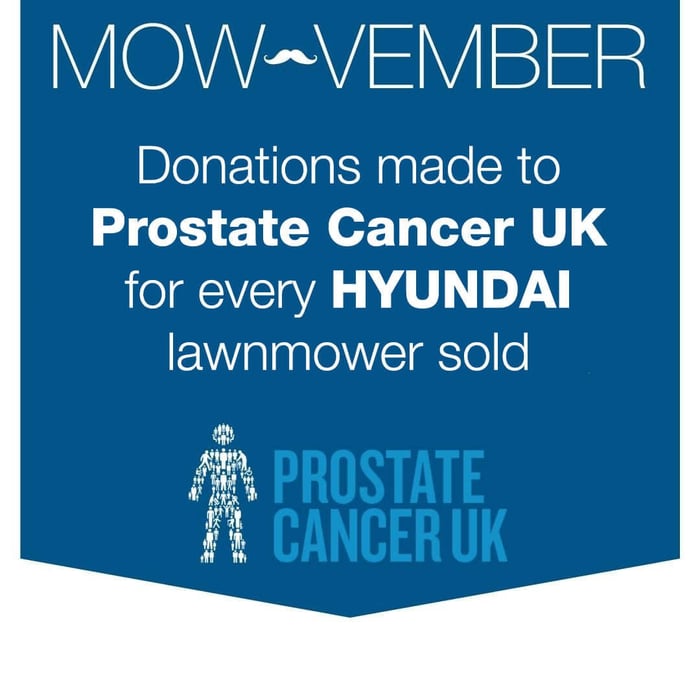 Hyundai Power Products is Fundraising for Prostate Cancer UK