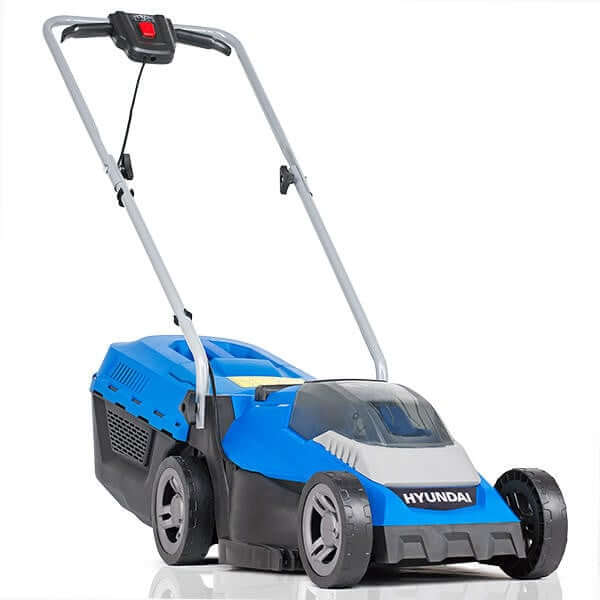 Hyundai 12.6'' / 32cm 40V Cordless Lawnmower Rear Roller 2.5Ah Li-Ion Battery Powered | HYM40LI330P