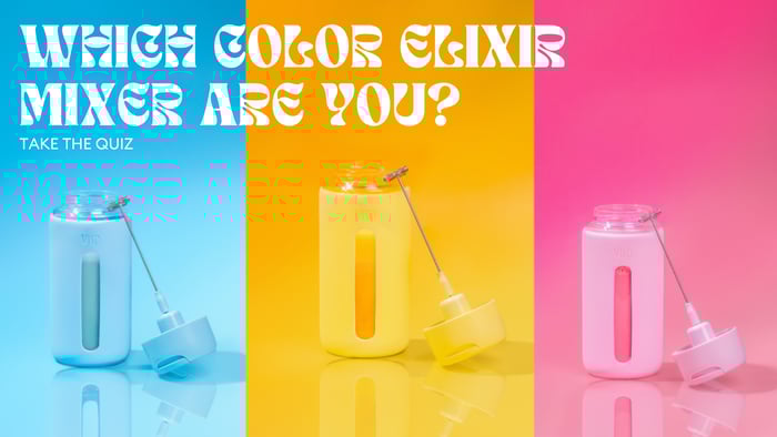 Which Powder Elixir Mixer Color Are You? Take the Quiz