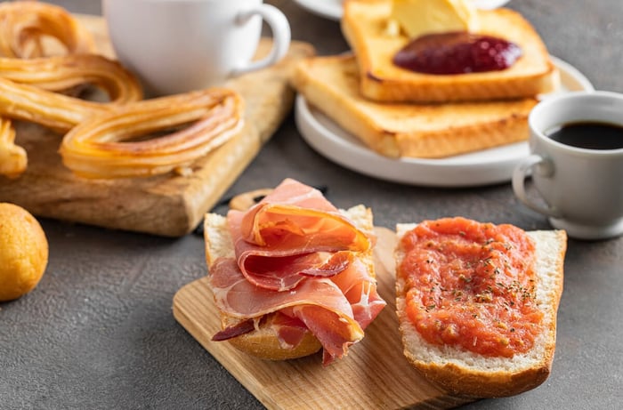 Breakfast in Malaga