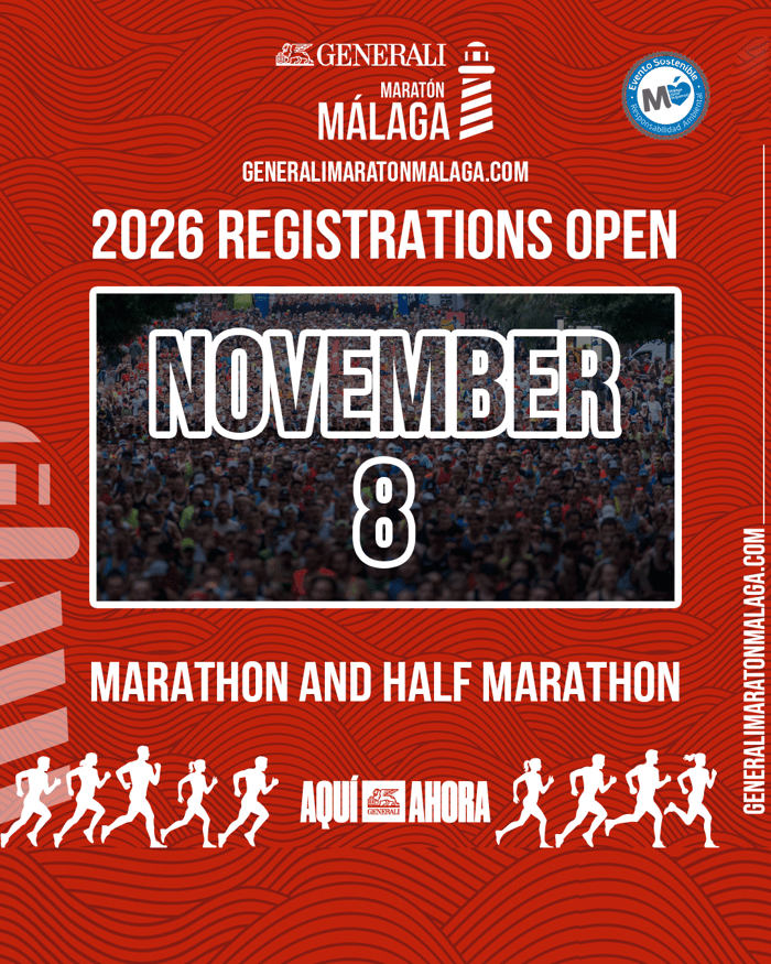 Generali Maratón Málaga in Málaga, Costa del Sol