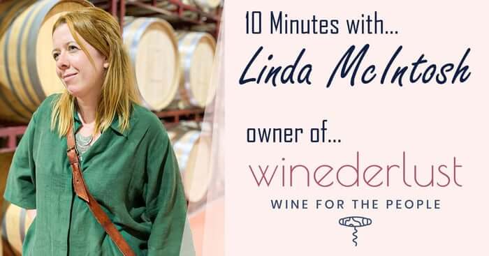 cover image for an article about Linda mcintosh of Winederlust