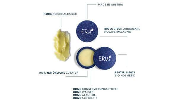 ERUi Kosmetik ohne Plastikverpackung