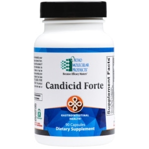 Candicid Forte Ortho Molecular 90-capsule bottle