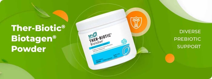 SFI-Health Ther-Biotic Biotagen Powder Blog Banner