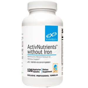 ActivNutrients without Iron by Xymogen Energize Your Life