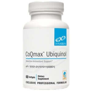 CoQmax Ubiquinol by Xymogen Energize Life