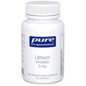 Lithium Orotate by Pure Encapsulations Brain Health
