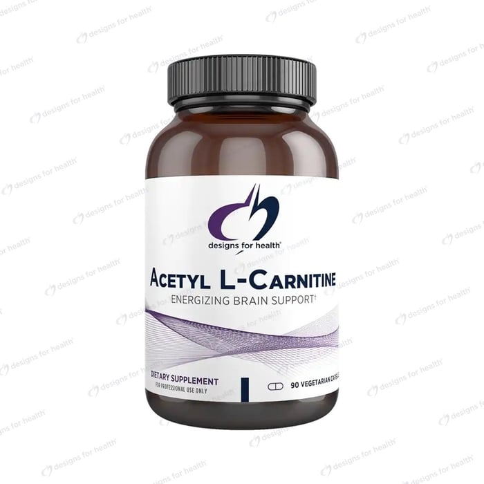 Acetyl-L-Carnitine by Designs for Health: Boost Energy, Focus & Memory Naturally