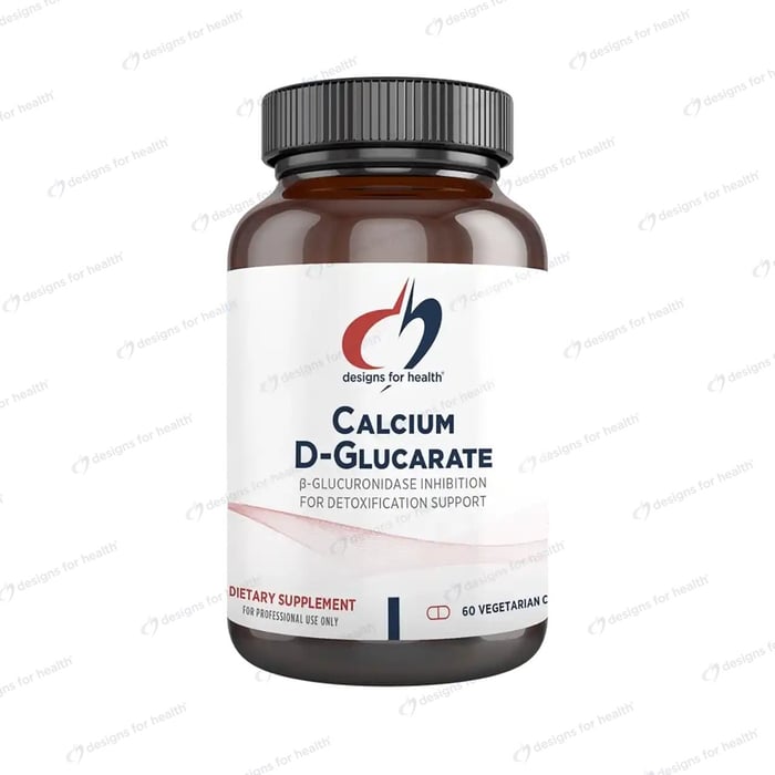Designs for Health Calcium D-Glucarate: Detox, Hormone Balance & Weight Support