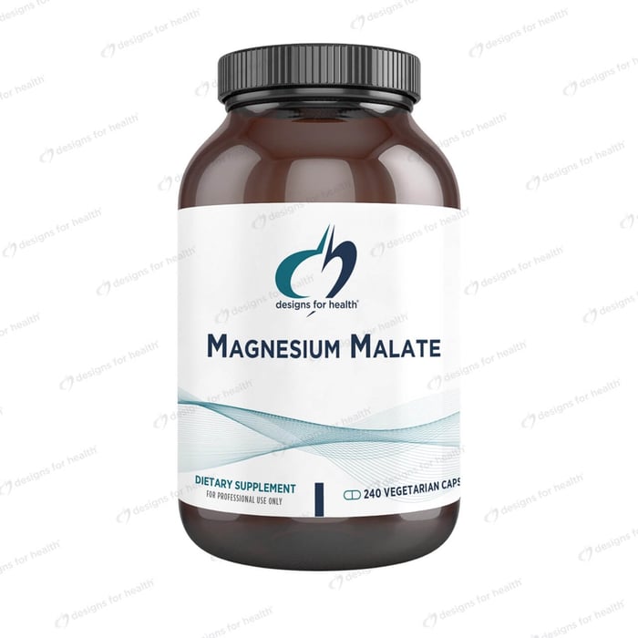 Designs for Health Magnesium Malate: Energy & Muscle Support