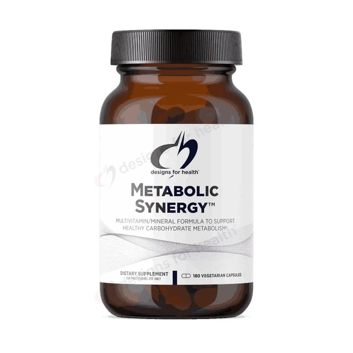 Metabolic Synergy by Designs for Health: Support Blood Sugar, Energy & Metabolism