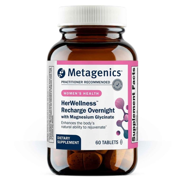 Metagenics HerWellness Recharge Overnight: Sleep Support & Hormone Balance