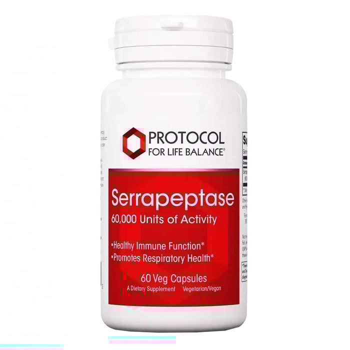 Protocol for Life Serrapeptase: Benefits, Uses & Key Ingredients Explained