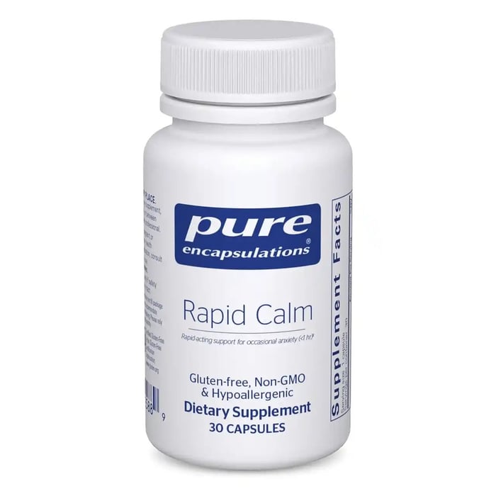 Pure Encapsulations Rapid Calm – Fast-Acting Stress Relief Supplement