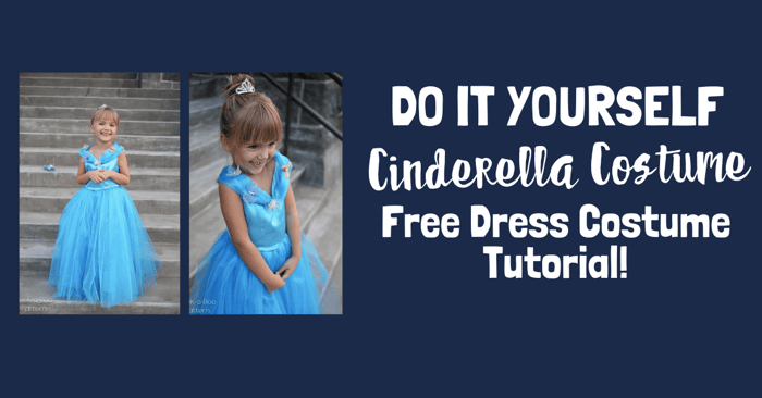 DIY Cinderella Dress Pattern | Free Costume