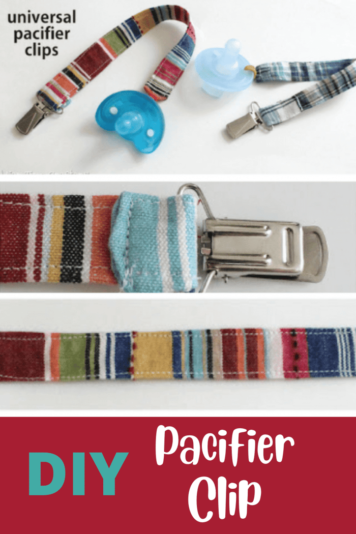 DIY Pacifier Clip