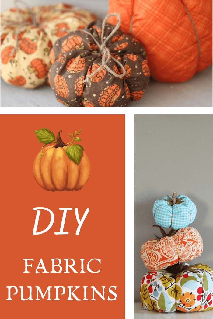 DIY Fabric Pumpkins | Free Fabric Pumpkin Tutorial
