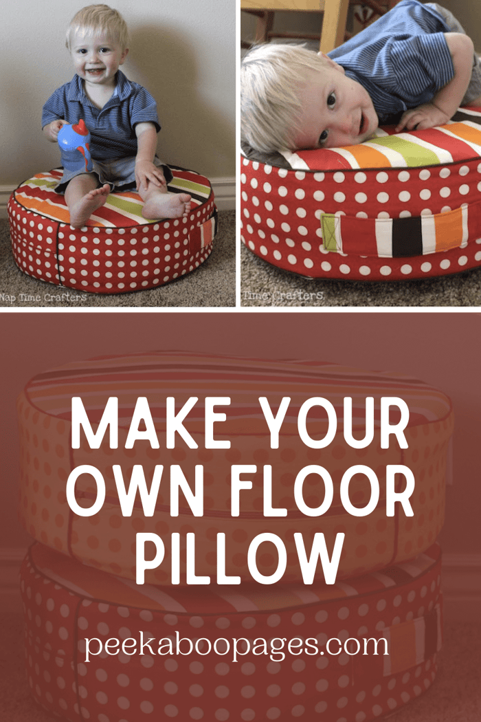 how to make a floor pillow
