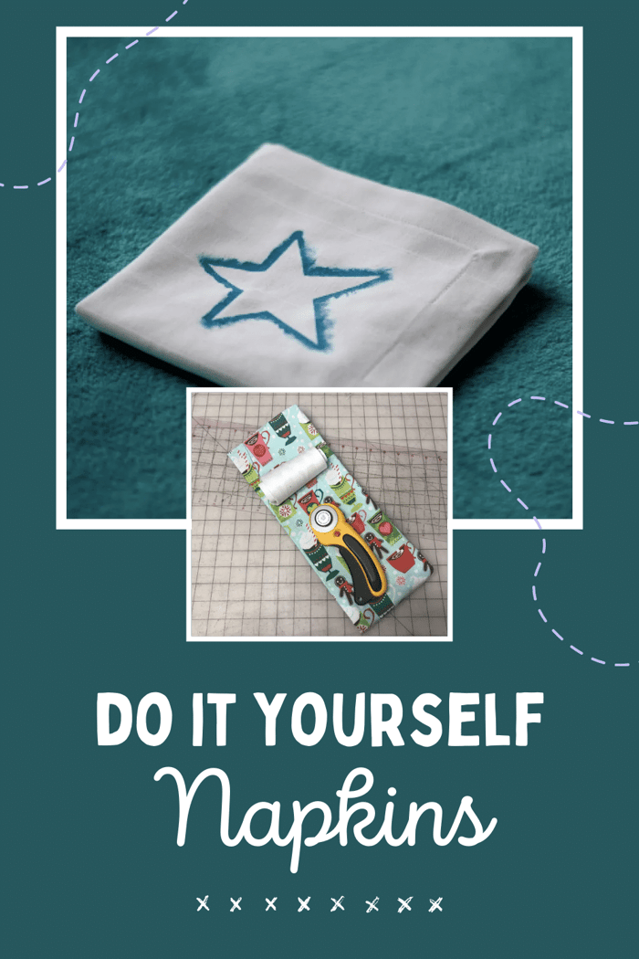 DIY Napkins | 2 Free Napkin Tutorials