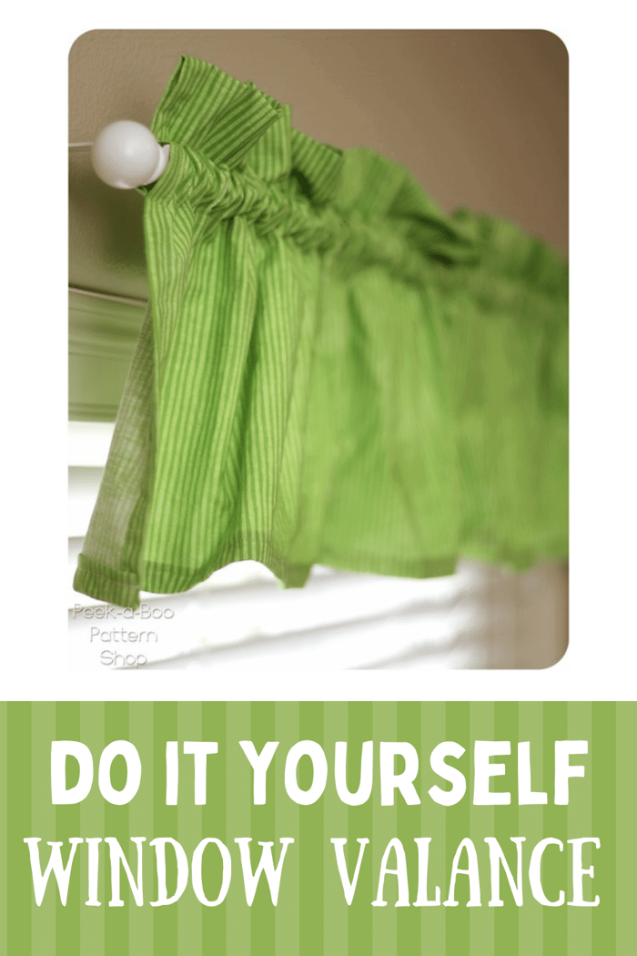 DIY Window Valance | Free Tutorial