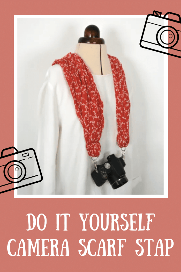 DIY Camera Scarf Strap
