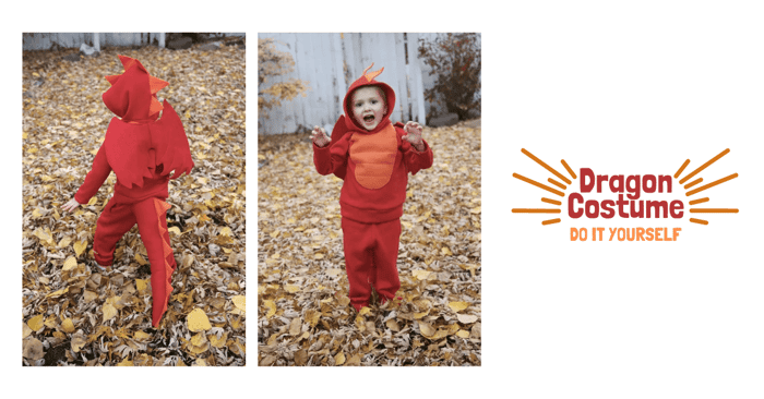 DIY Dragon Costume for Kids