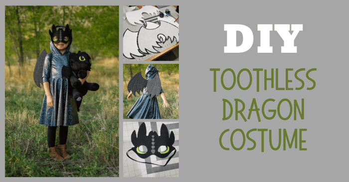 DIY Toothless Costume | Dragon Costume Tutorial