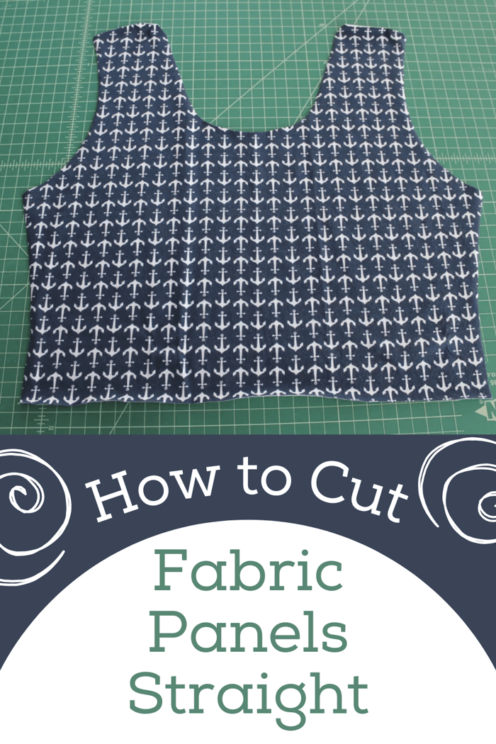 How to Cut Fabric Panels Straight