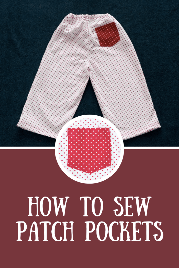 How to Sew Patch Pockets on Any Pattern
