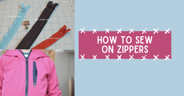 How to Sew a Zipper | Sewing a Zipper in Clothing