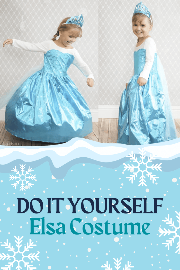 DIY Elsa Costume Inspired by Frozen