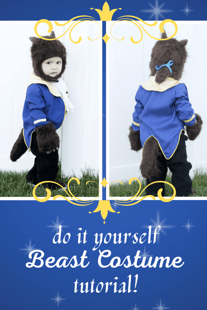 DIY Beast Costume Inspired by Beauty & The Beast