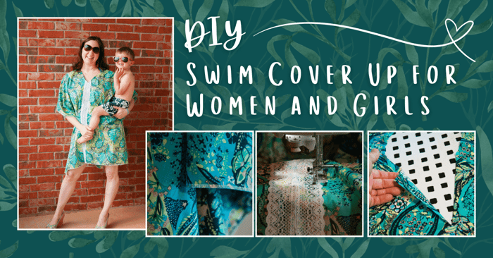 DIY Swim Cover Up for Women and Girls