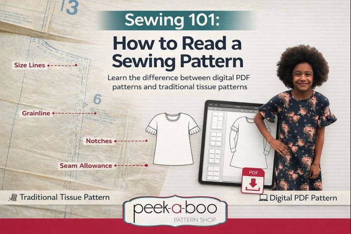Sewing 101 – How to read a sewing pattern