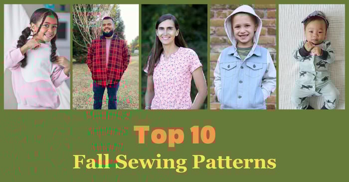 Top 10 Sewing Patterns for Fall