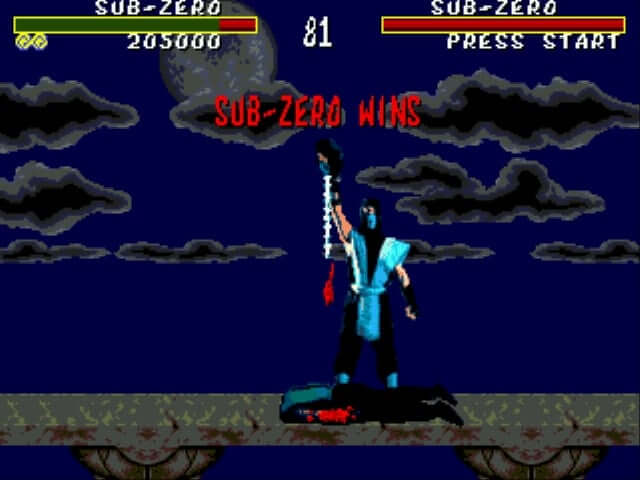 Mortal Kombat genesis