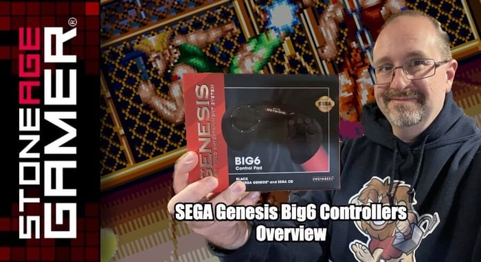 Sega Genesis Big6 Controllers Overview