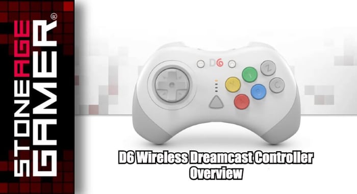 D6 Wireless Dreamcast Controller Overview